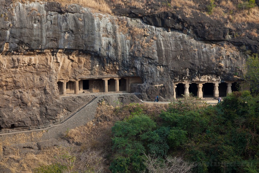 пещерные храмы Индии 